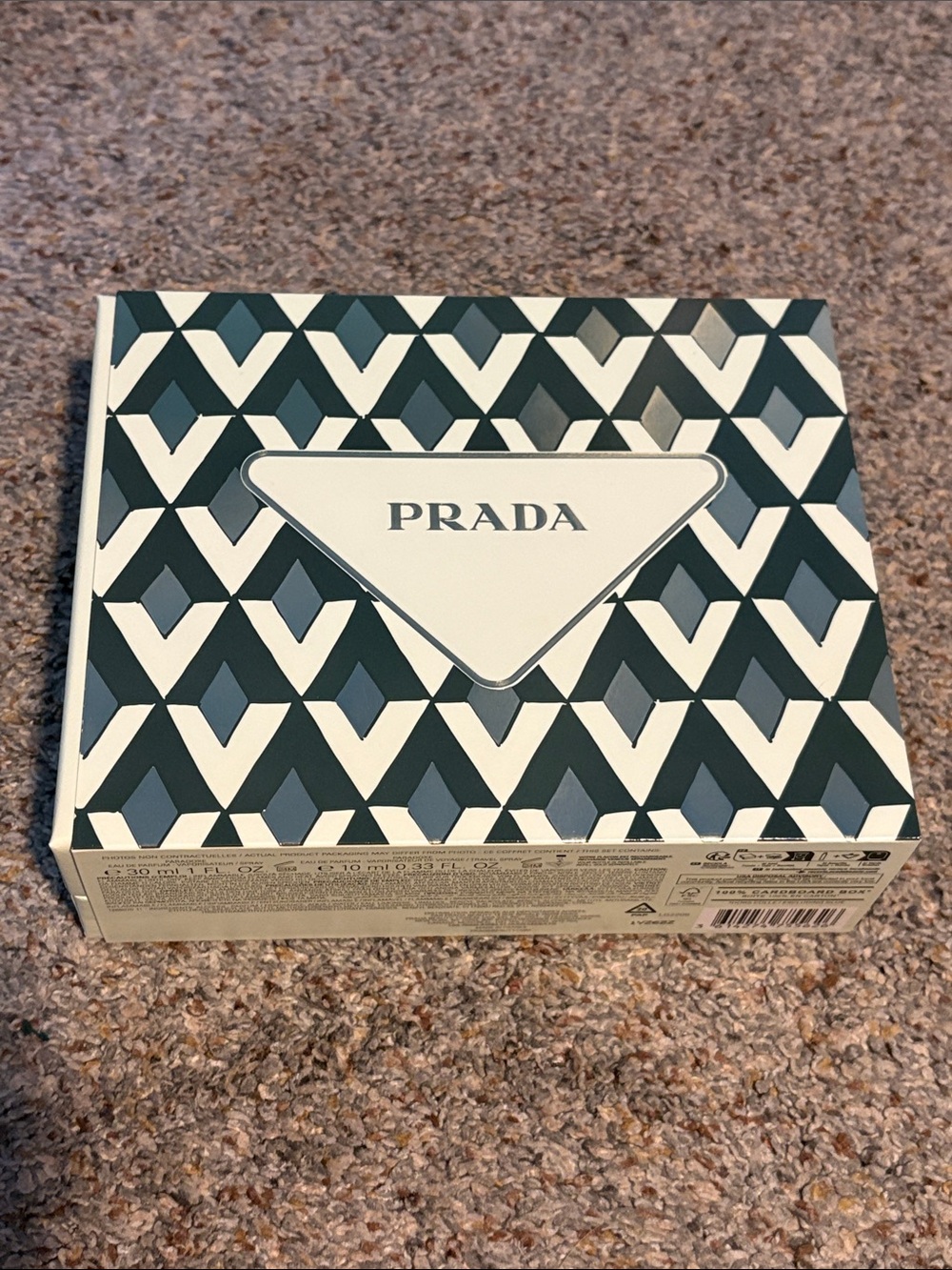 Prada empty box